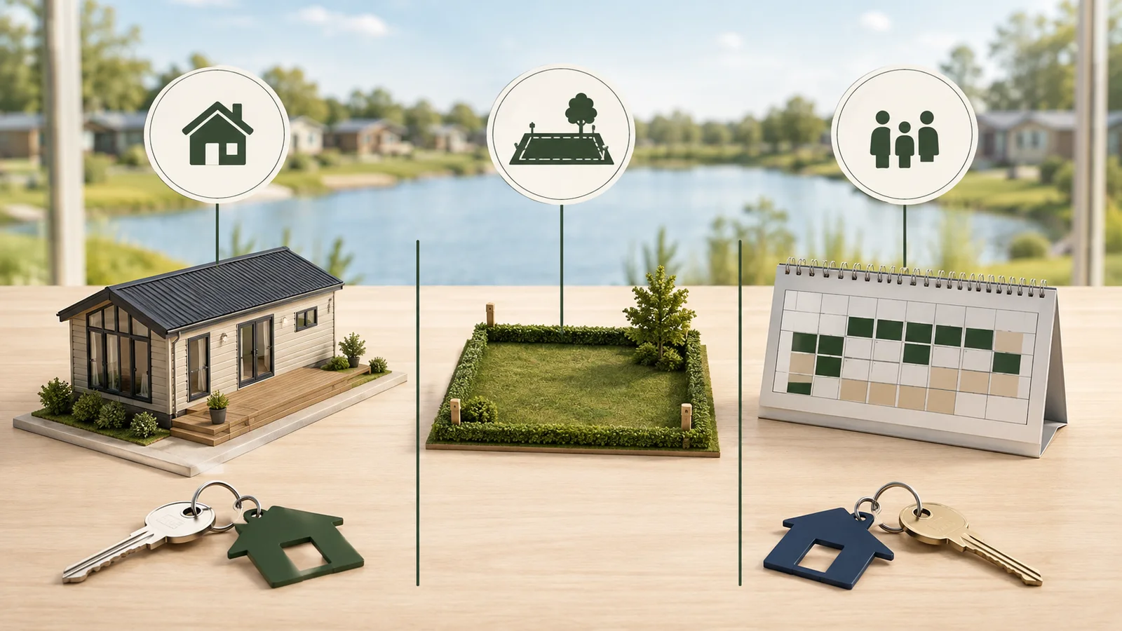 The building, site rights, permitted use and income evidence in a holiday-home valuation